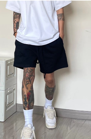 Men’s Casual Drawstring Cargo Shorts