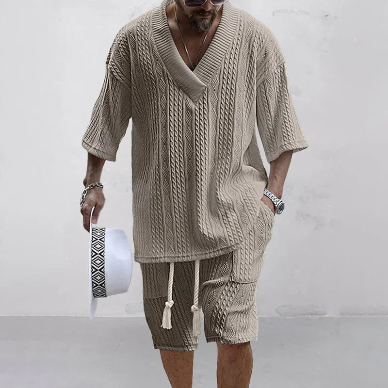 Men’s Coastal Knit Summer Set