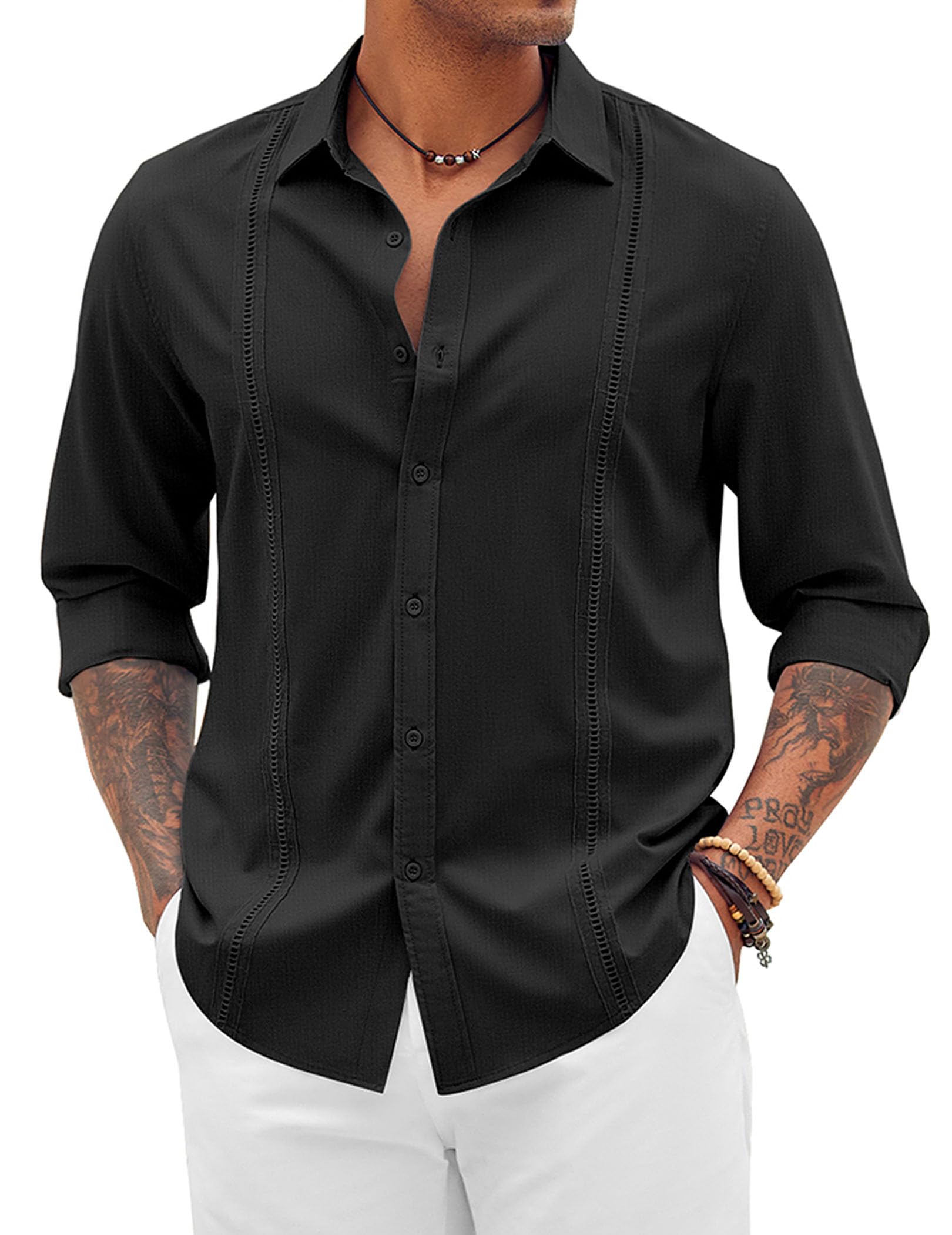 Men’s Casual Button-Up Shirt